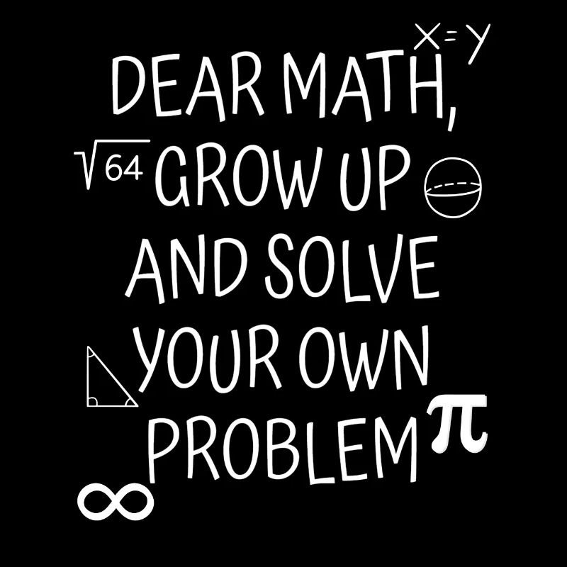 Math Funny Student Saying Math Teacher