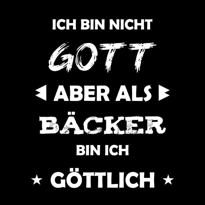 Bäcker Geschenk Spruch