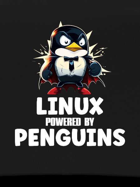 Linux Powered By Penguins