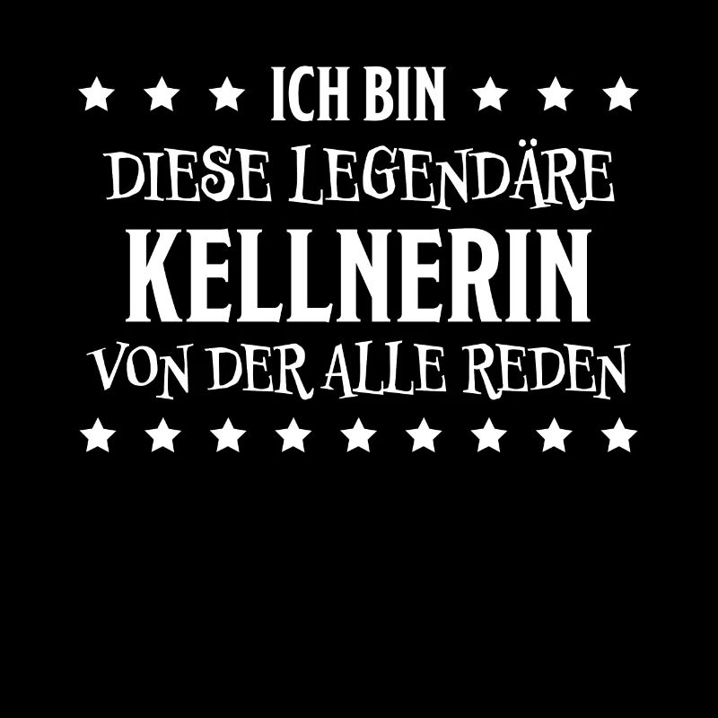Kellnerin Lustig Spruch Serviererin Beruf Geschenk