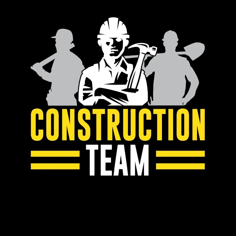 Équipe de construction Travail d’équipe Travail d’équipe Travailleurs de la construction