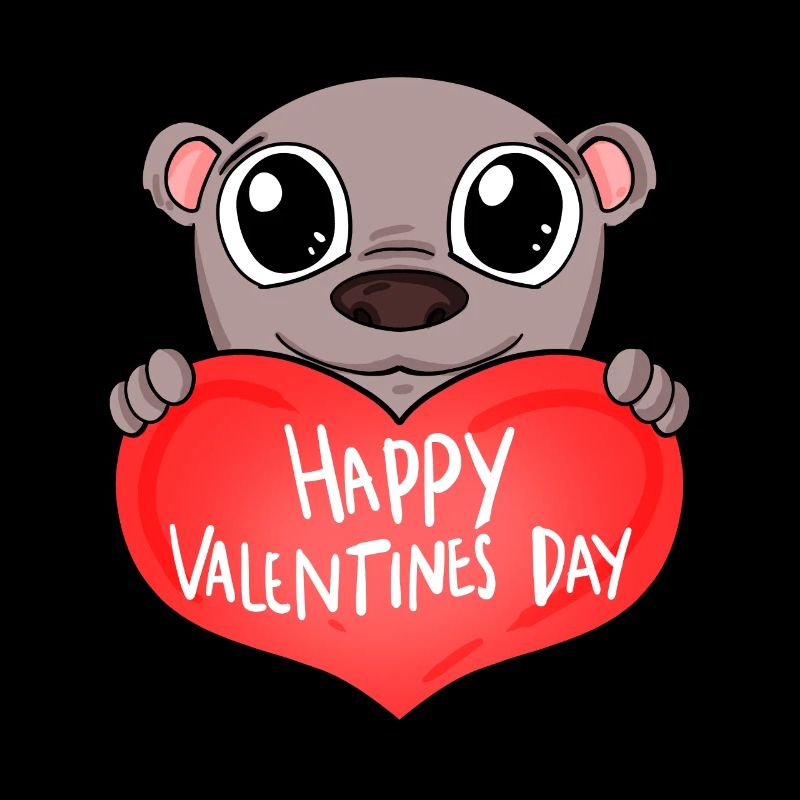 Ours de cœur de la Saint-Valentin