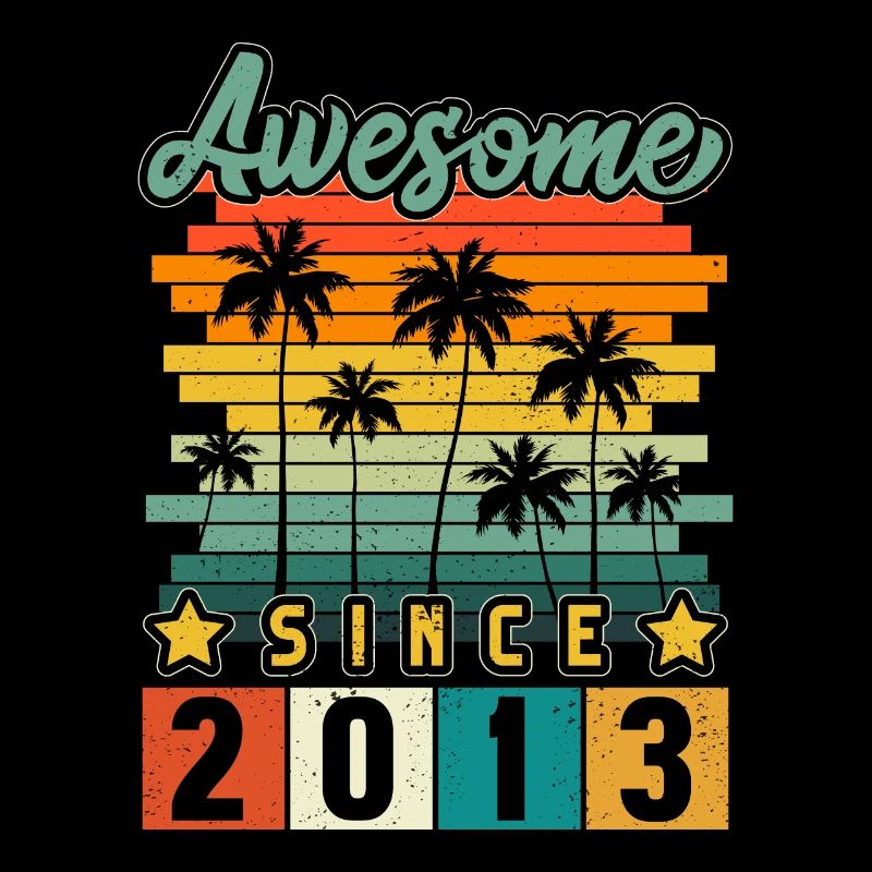 2013 Anniversaire Né Année de naissance millésime