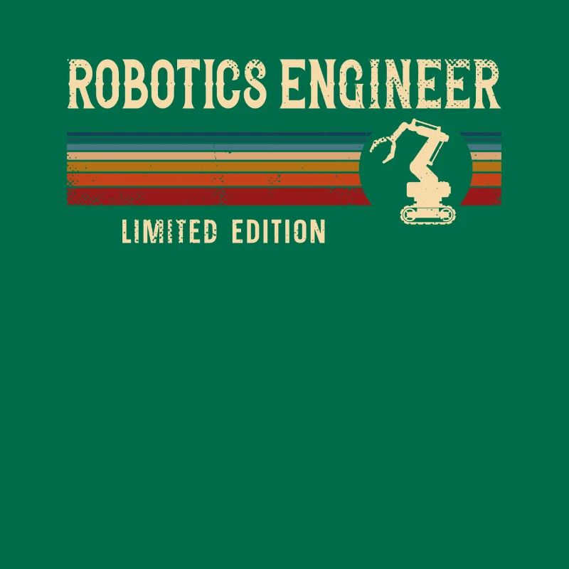 Robot Robotics Engineer Retro