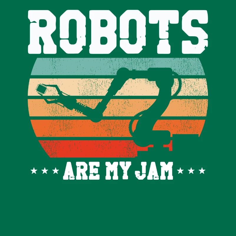 Robot Robotics Engineer Retro