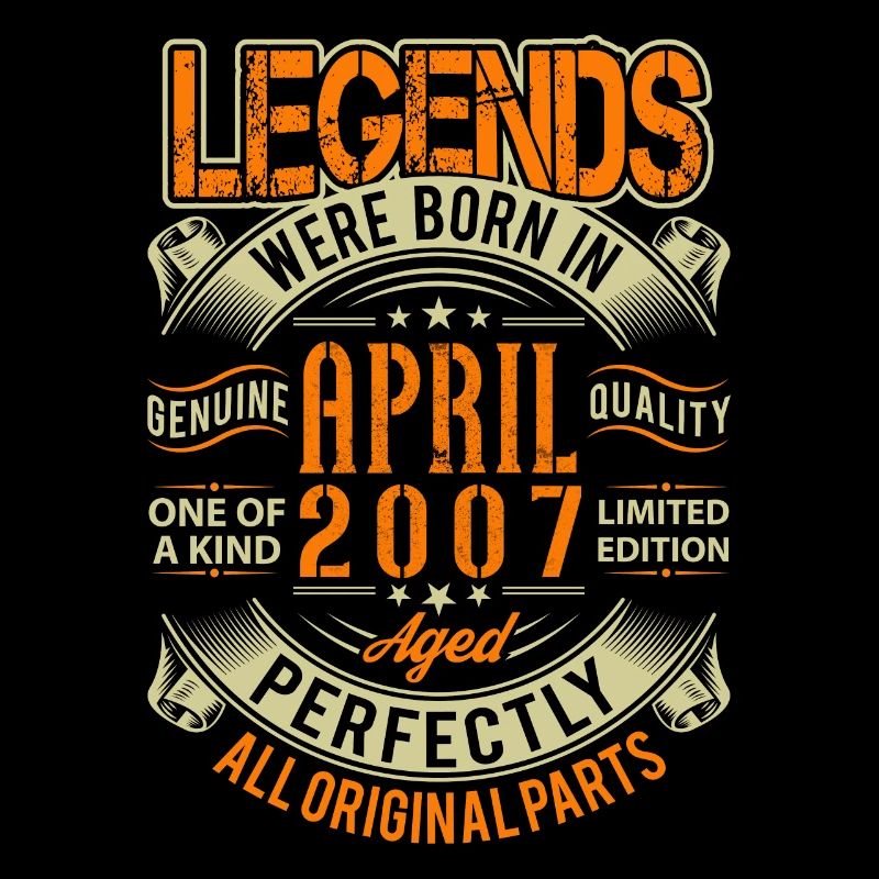 2007 April Geburtstag Legende