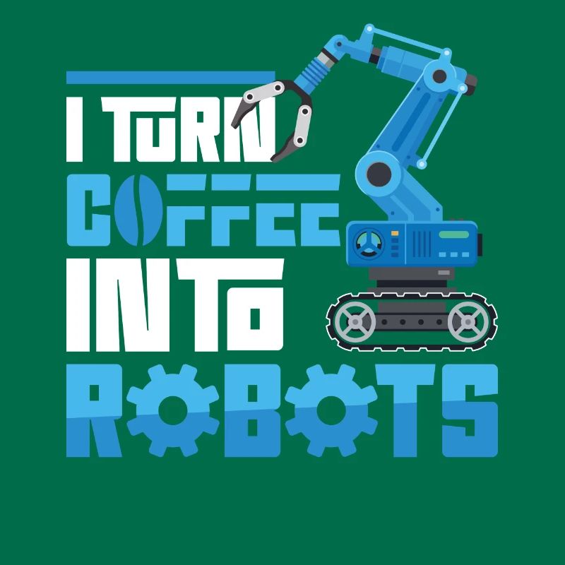 Robot Robotics Engineer Coffee I