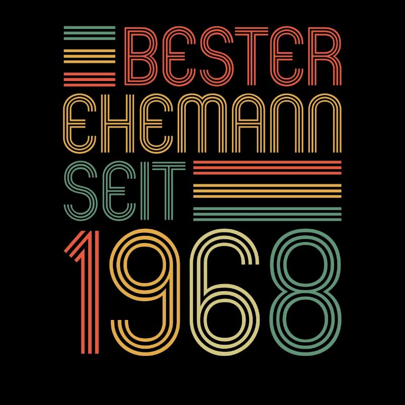 55. Hochzeitstag Bester Ehemann seit 1968