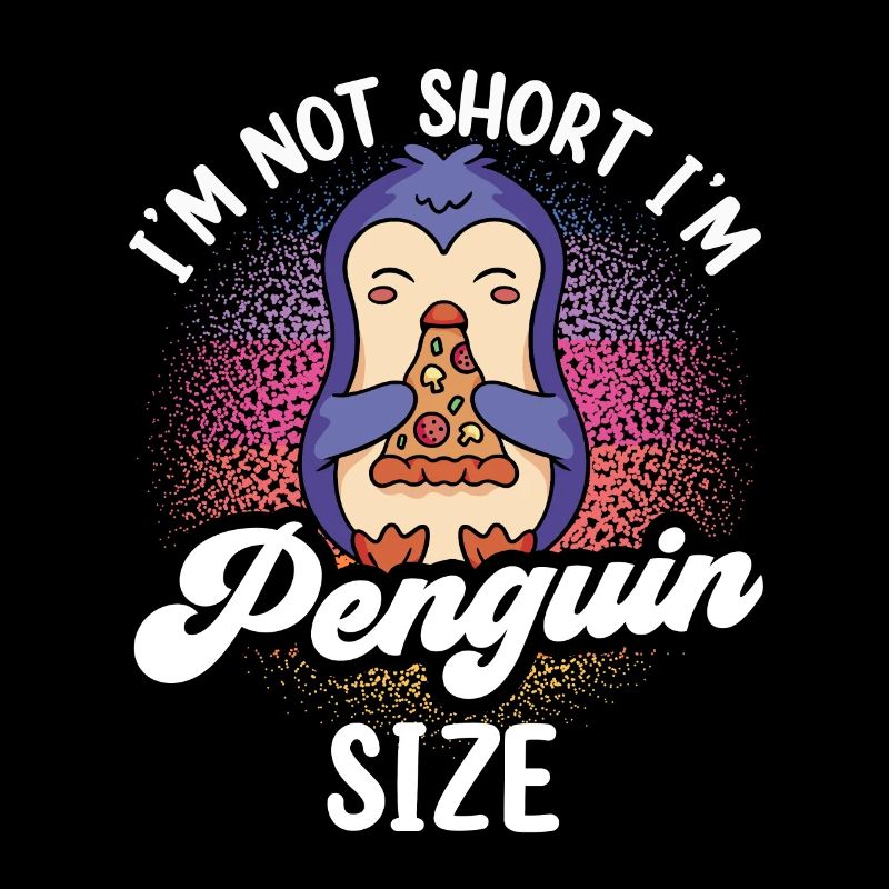I'm not small I'm penguin size Penguin
