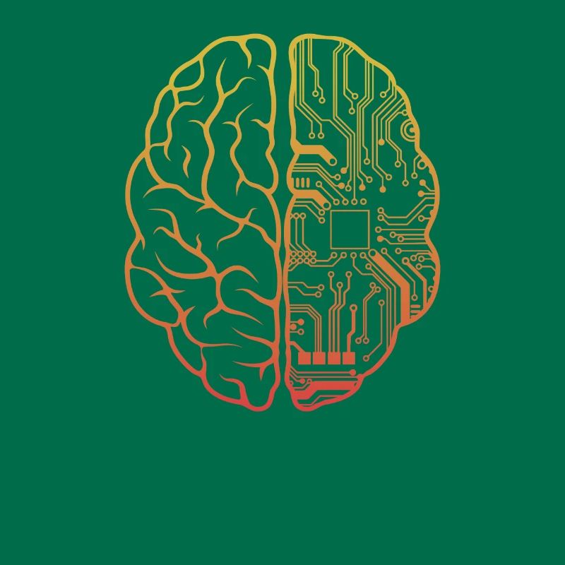 Programmer HTML - Developer Programming Brain Cool