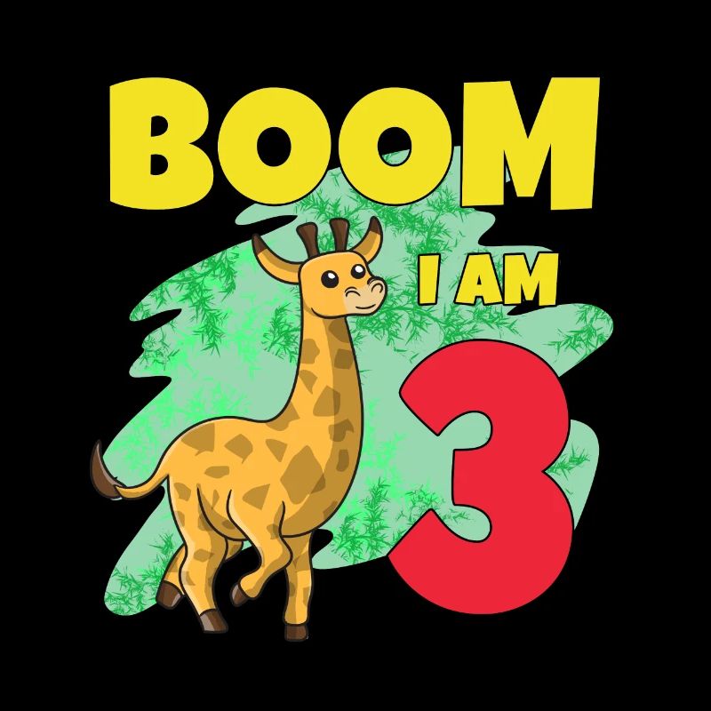 3rd birthday giraffe