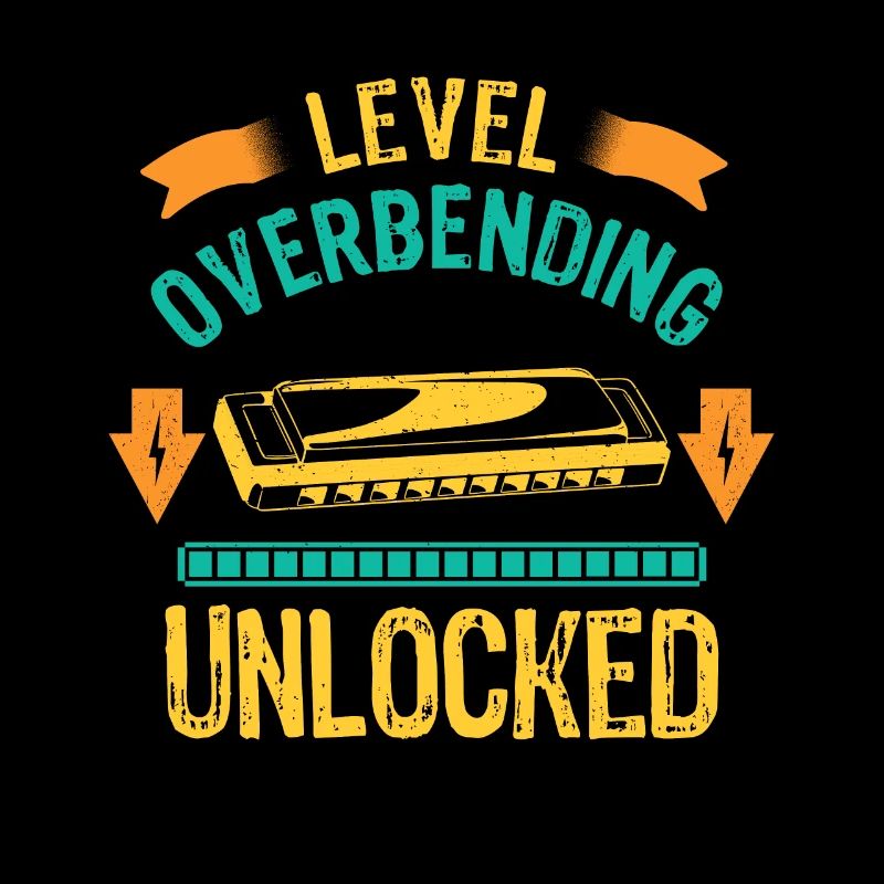Level Overbending Unlocked Harmonica Player Gift