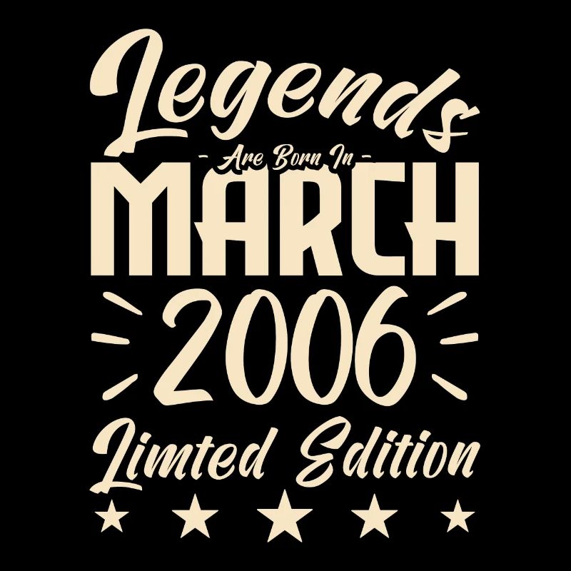 Birth: March 2006. March Birthday Gift