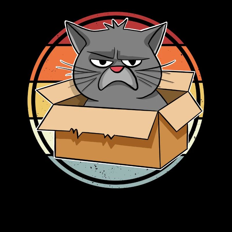Cat in a box