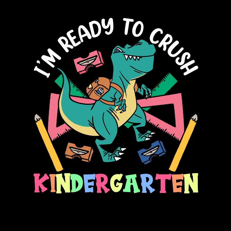 I'm ready to destroy the kindergarten cute