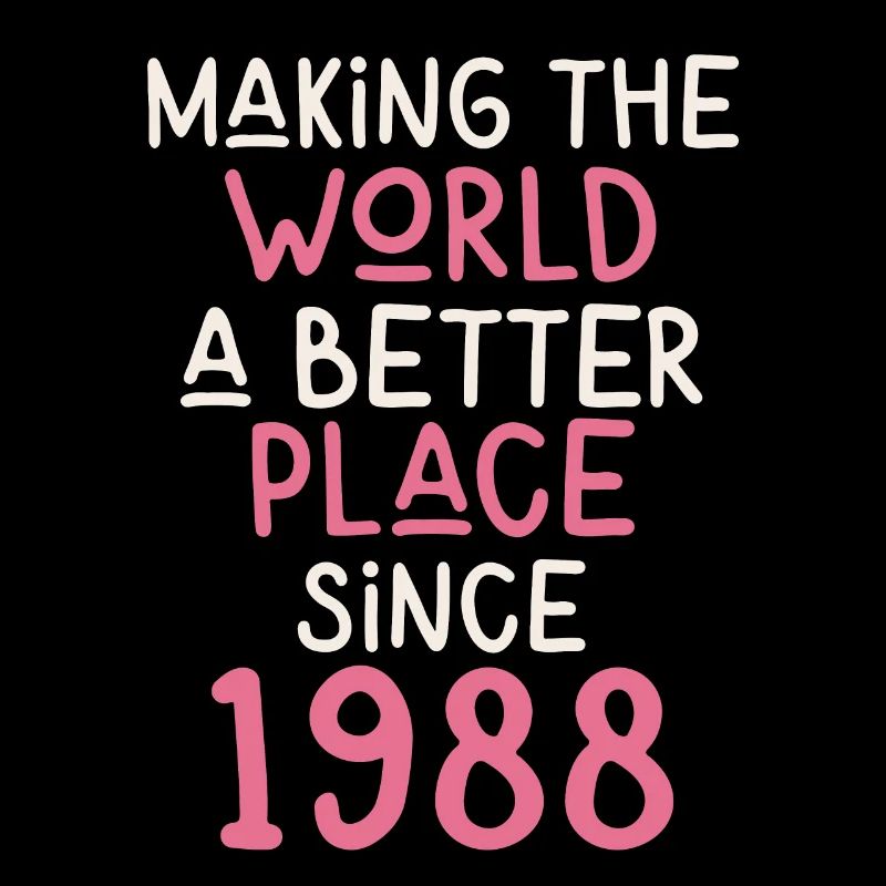 Making the World a better place since 1988