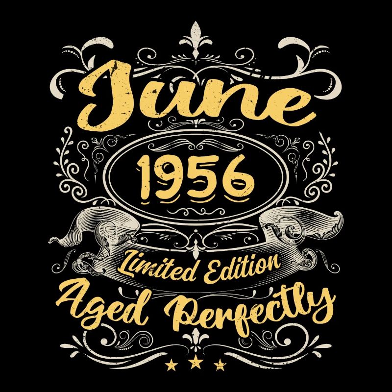 Juni 1956 | Vintage Geschenk 1956