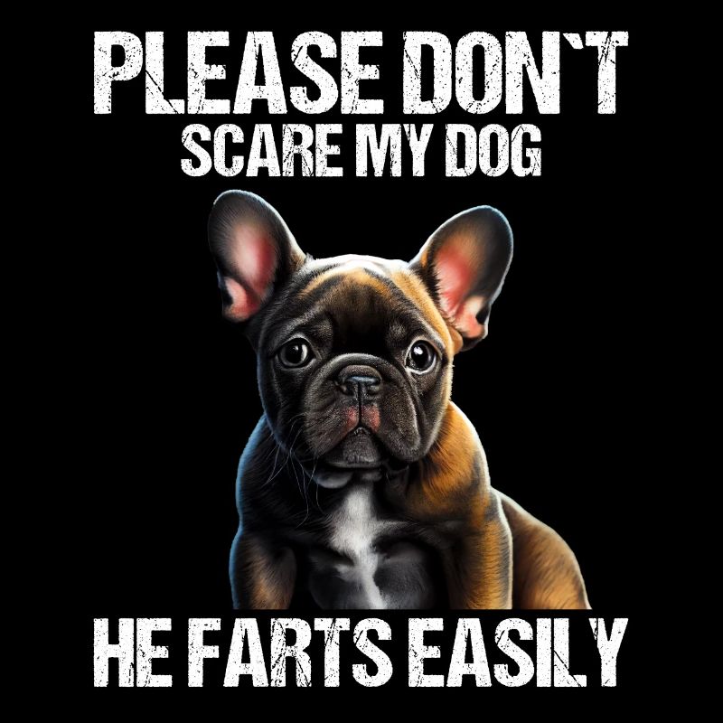 S’il vous plaît, n’effrayez pas mon chien Français Bulldog