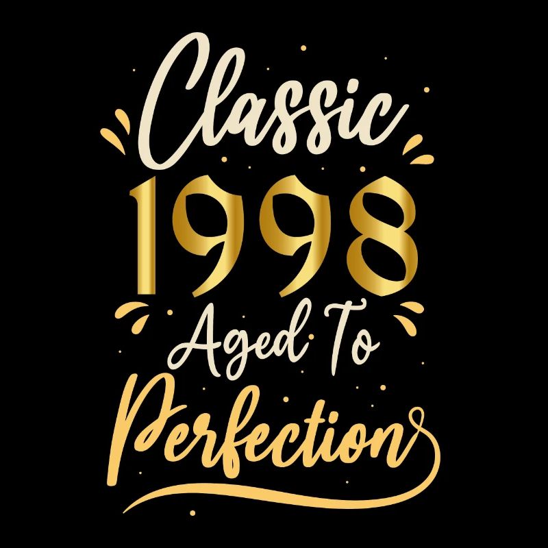 Geburtstag 1998 Geschenk 1998 Classic 1998