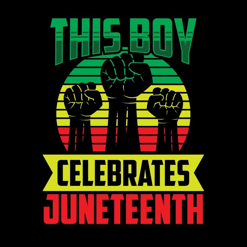 Ce garçon célèbre le Juneteenth 1865 Black