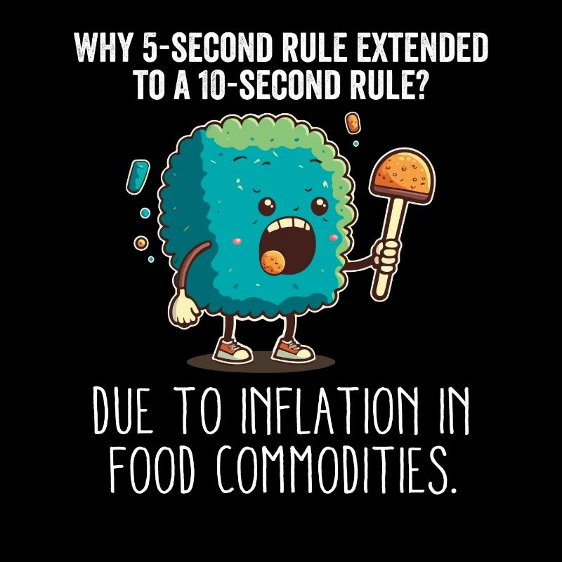 Five-Second Rule Humor Inflation Rate Sarcastic