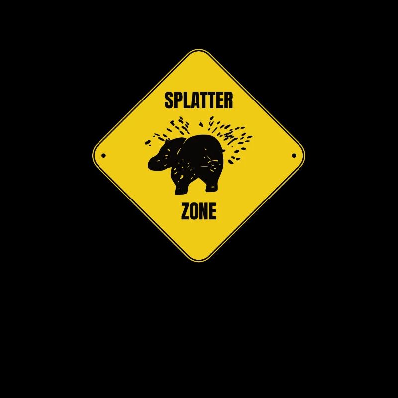 Zone d’éclaboussures d’hippopotames