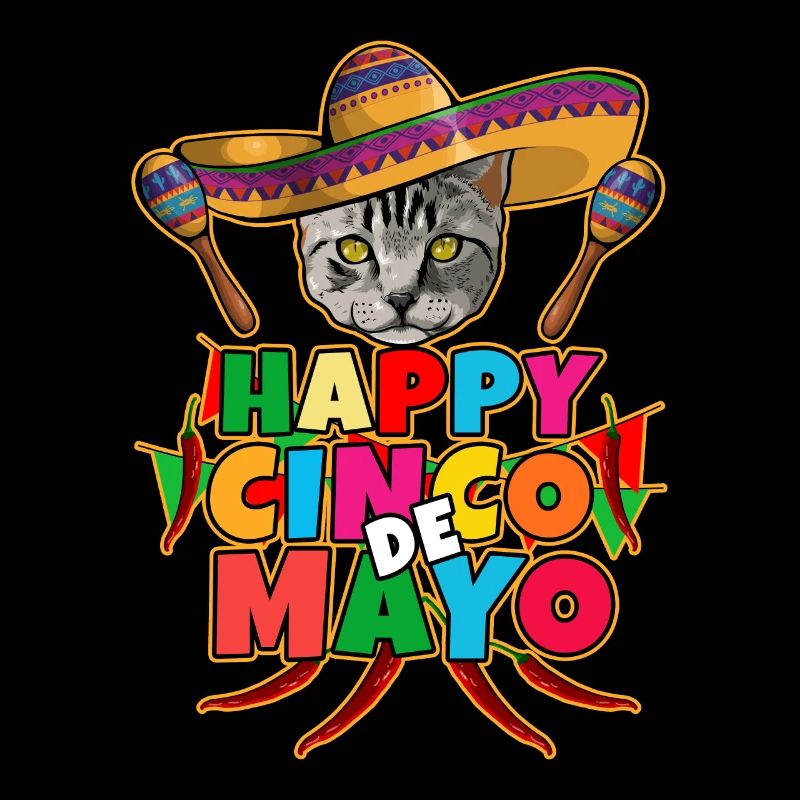 Cinco De Mayo Katze