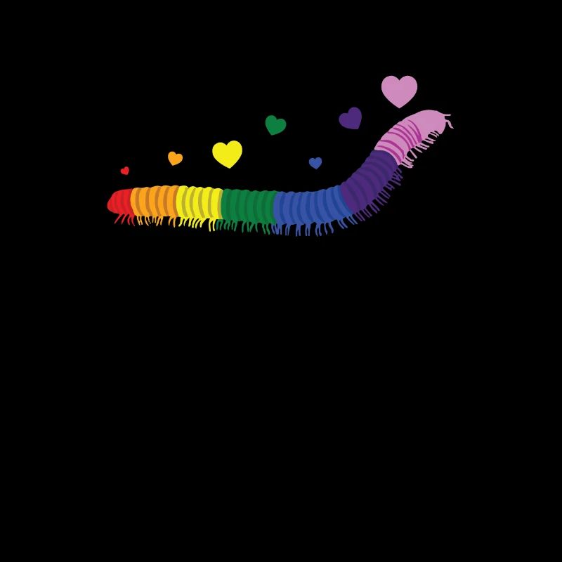 Fantastic rainbow centipede for gays