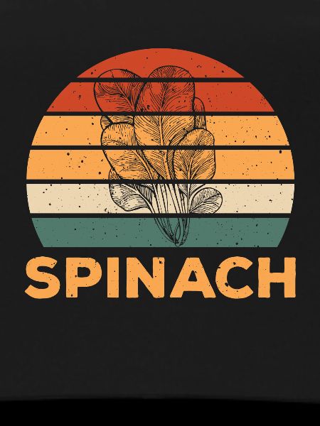 Retro Spinach Design