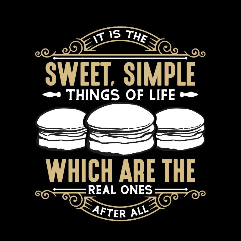 Macaron c’est les choses simples et douces astucieusement