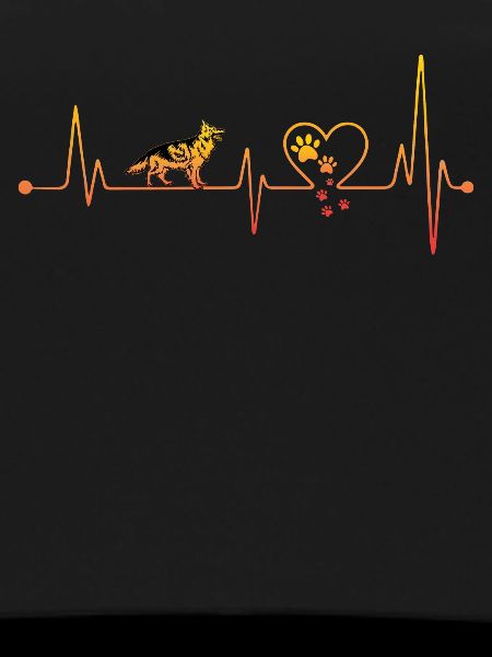 German Shepherd Heartbeat