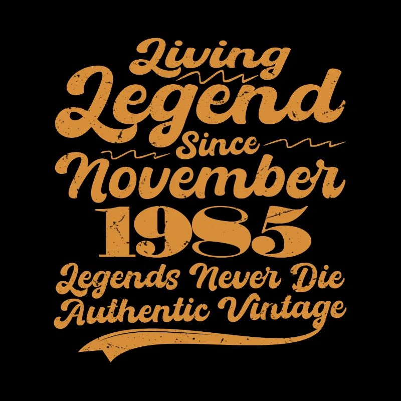 Es war einmal eine Legende. November 1985 Geburts