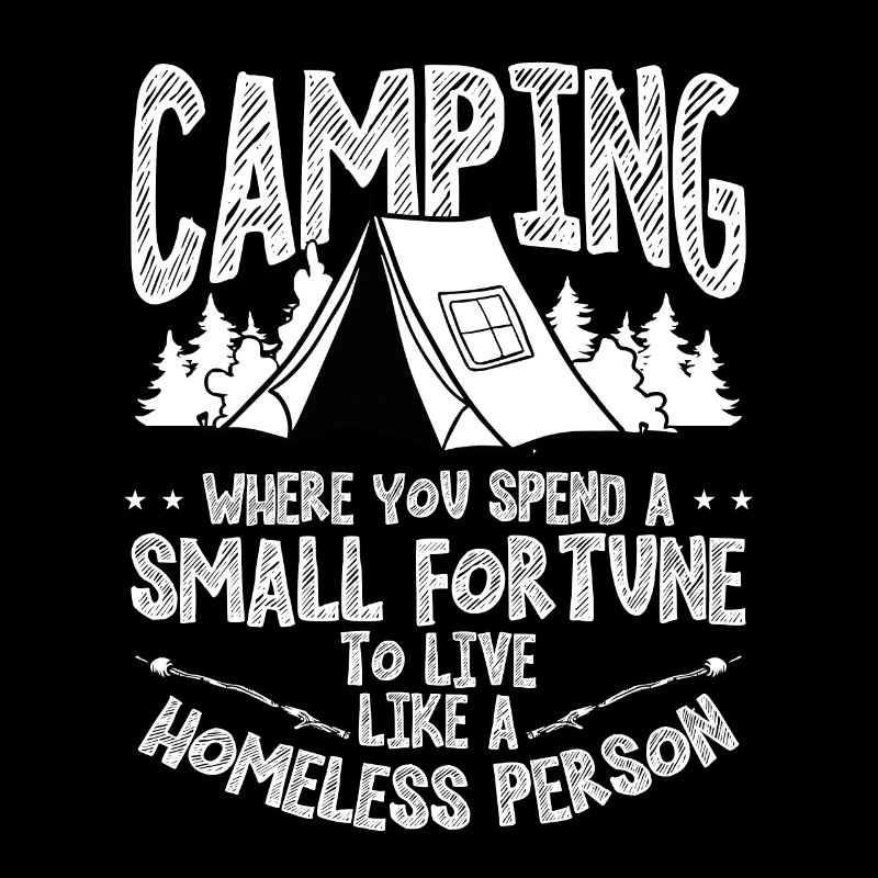 Camping où vous avez un peu de bonheur