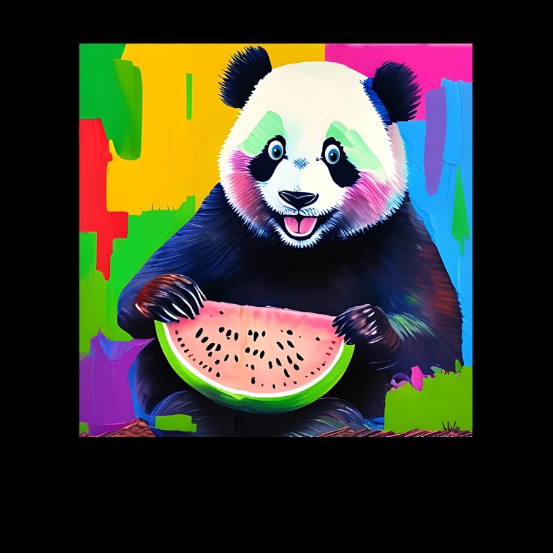 Design eines digitalen Ölgemälde-Stils mit einem