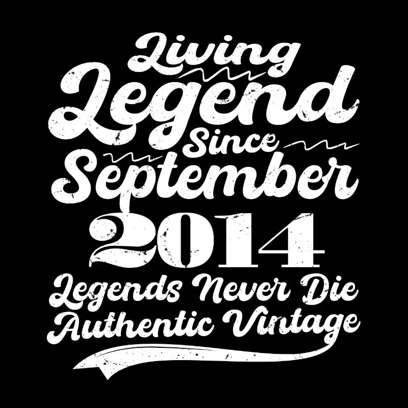 Es war einmal eine Legende. September 2014 Geburts