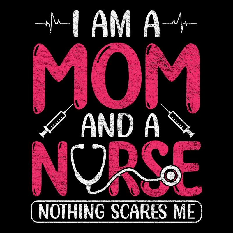 Ich bin eine Mutter und eine Krankenschwester Muttertagskrankenpflegeschule
