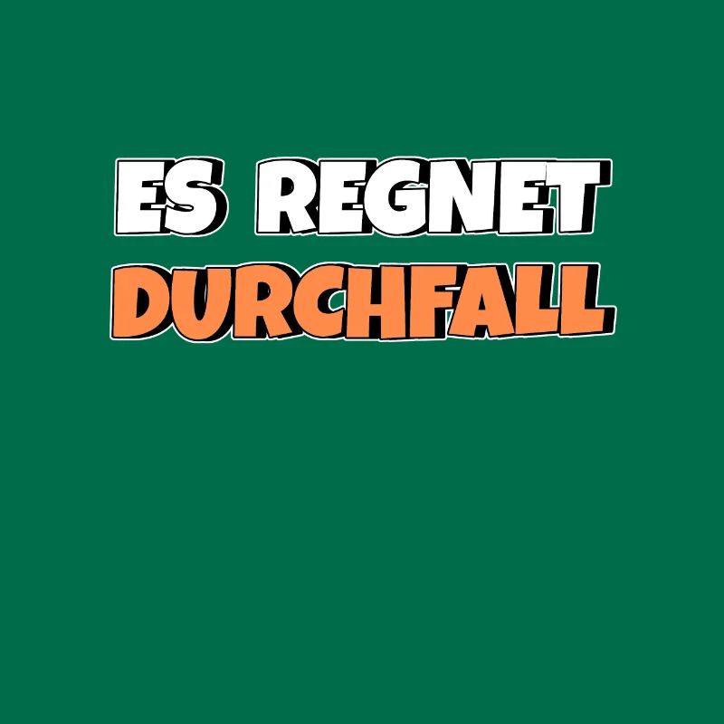 Es regnet Durchfall