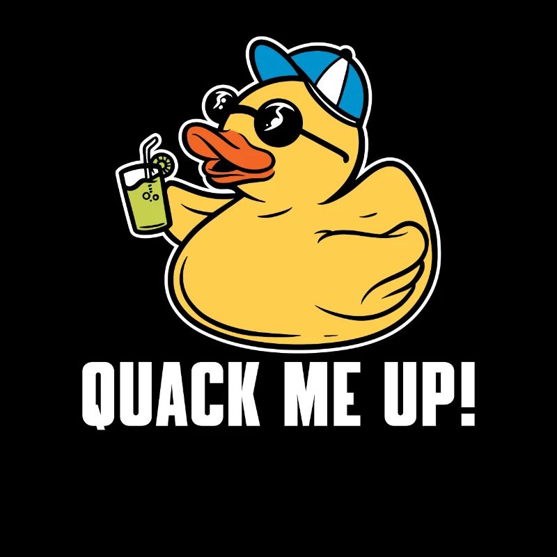Funny rubber duck saying