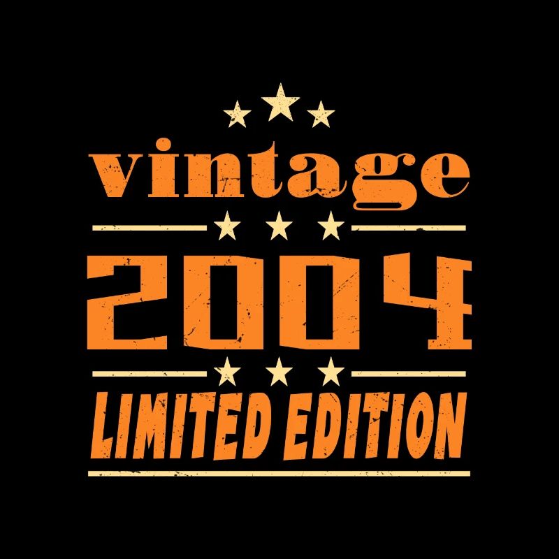 2004 Vintage Retro Birthday Bday Gift 2004