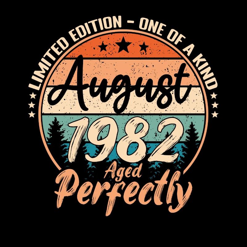 August 1982 anniversary 1982 legends August