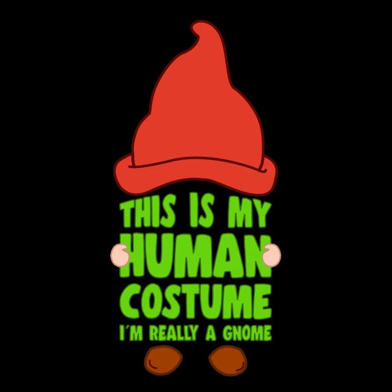 This Is My Human Costume Im A Gnome Lover Gift