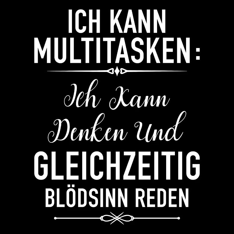 Ich kann Multitasken - Design