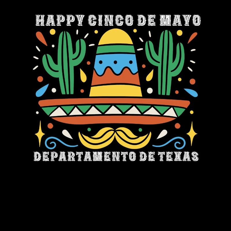 Joyeux Cinco de Mayo Departamento de Texas