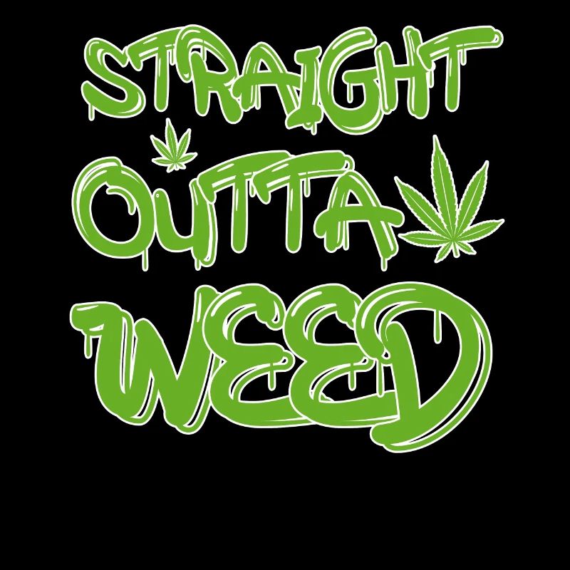 MARIHUANA SMOKE 420 CANNABIS WEED HANF DESIGN