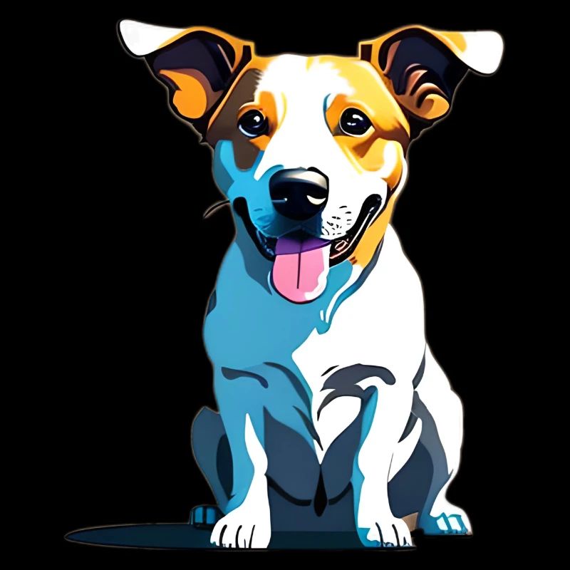 Jack Russel keucht
