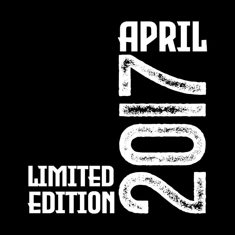 Cadeau Avril 2017. Anniversaire avril 2017. April.