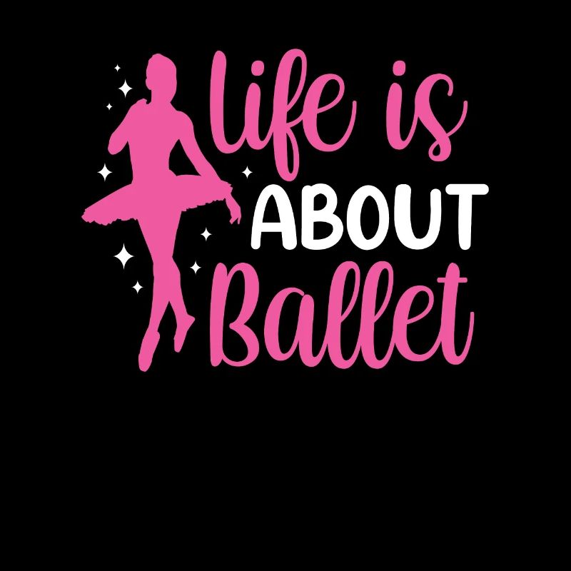 La vie se compose de danseuse de ballet ballerine