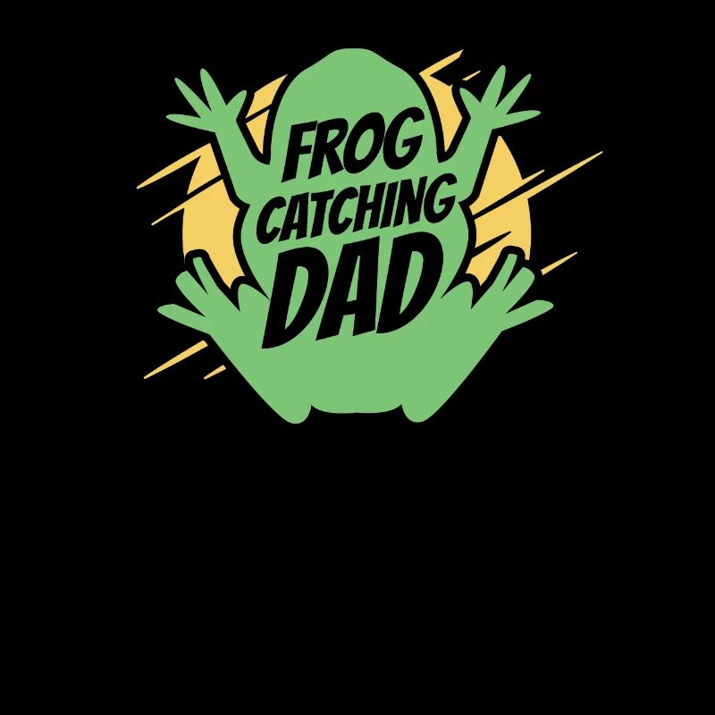 Frog Catching Dad Tadpole Tree Frog Toad