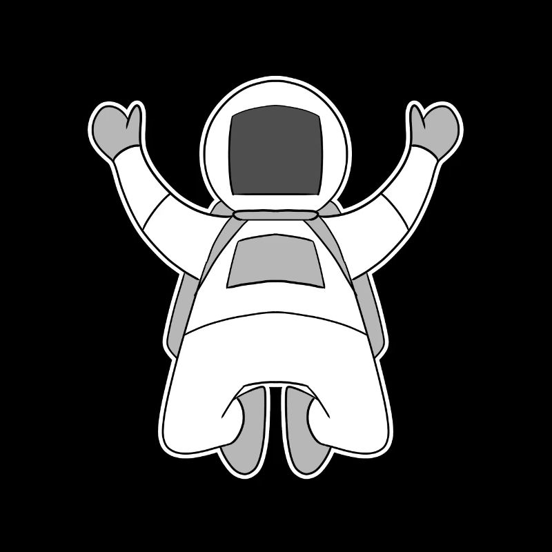 Motif astronaute