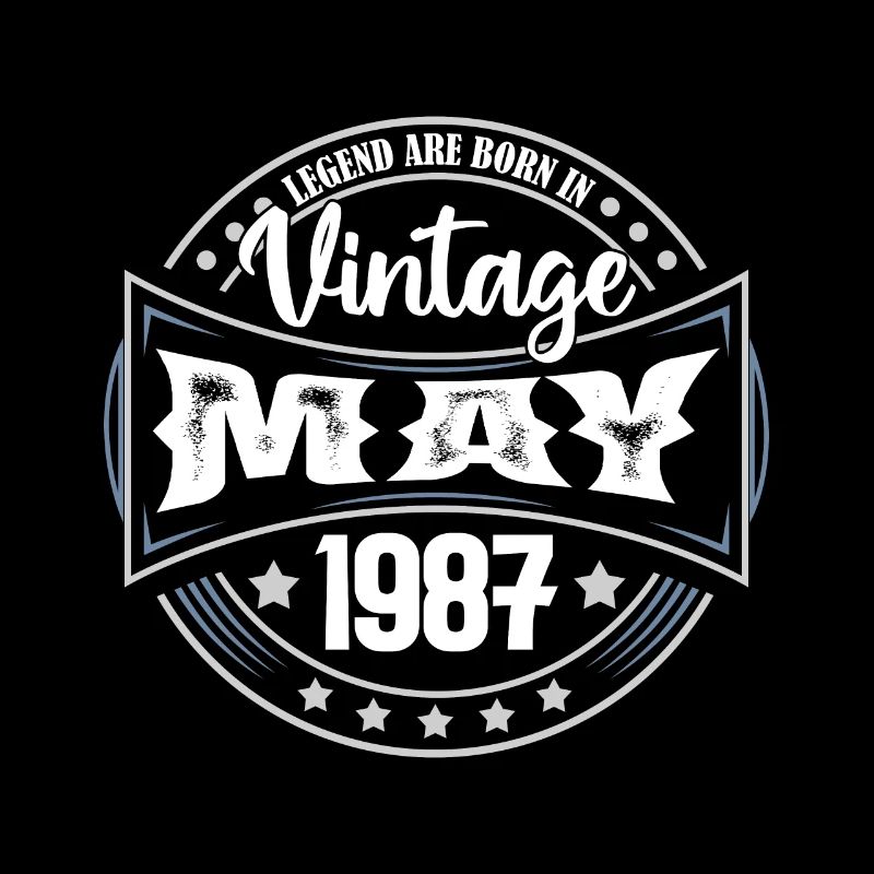 Mai 1987. Geburtstagsgeschenk Mai 1987. Mai